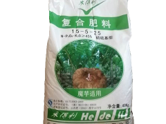 優質魔芋專用肥料每袋80斤/ 追肥高鉀肥15-5-25生產施肥 底肥效果好圖2